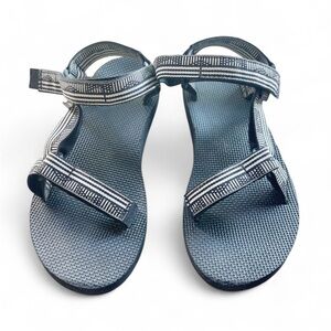 Teva Black and White Universal Sandals